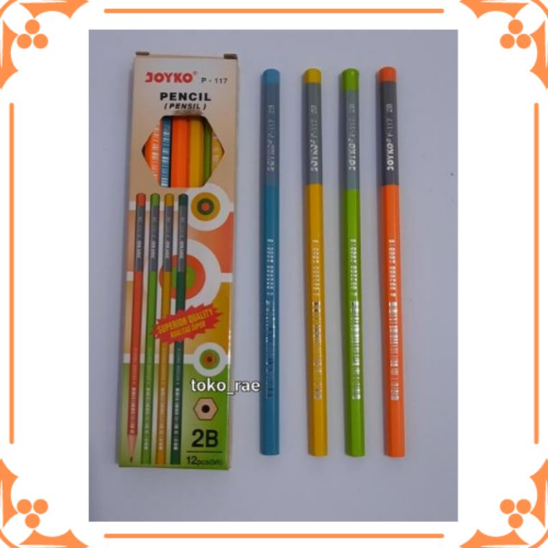 

Pencil Pensil 2B Joyko P-117 (Pcs)