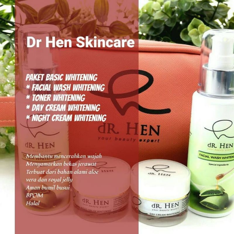 dR HEN Skincare Basic WHITENING Series