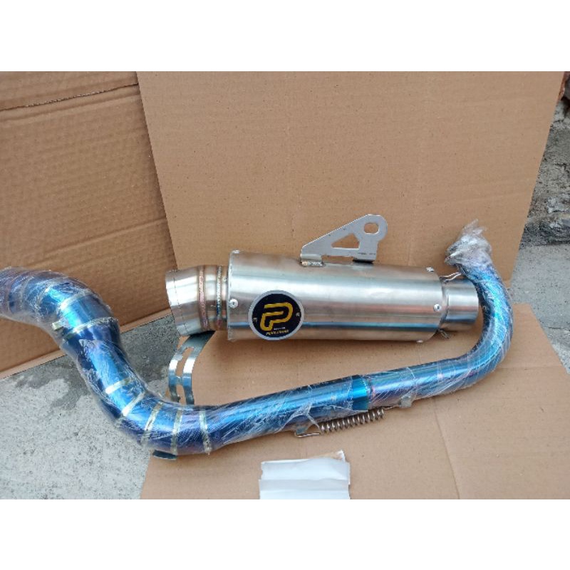 Knalpot Pekajaman Blumoon Mio J Mio Em3 Mio sporty