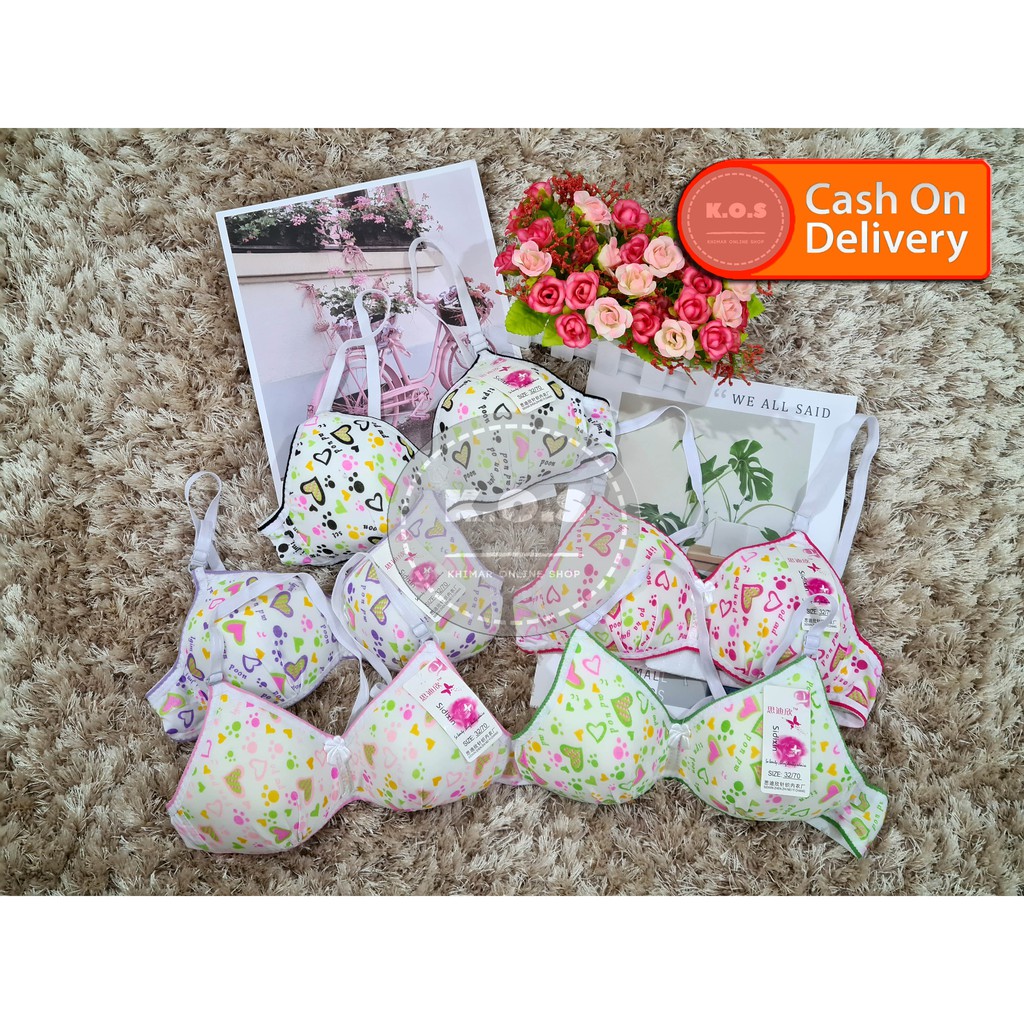 BRA PELAJAR BH REMAJA BUSA TIPIS SIZE 32- 36