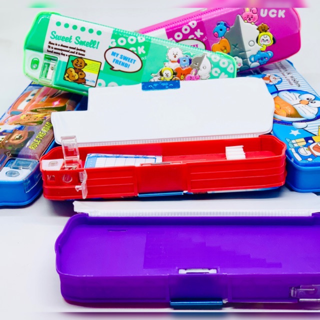 Tempat Pensil Magnet Cover Timbul 2 Sisi Fancy Good Quality Lucu-4