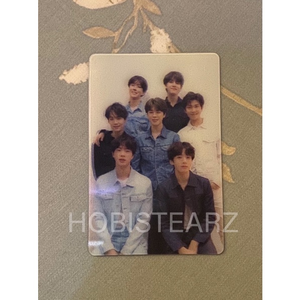 bts special photocard/lenticular tear