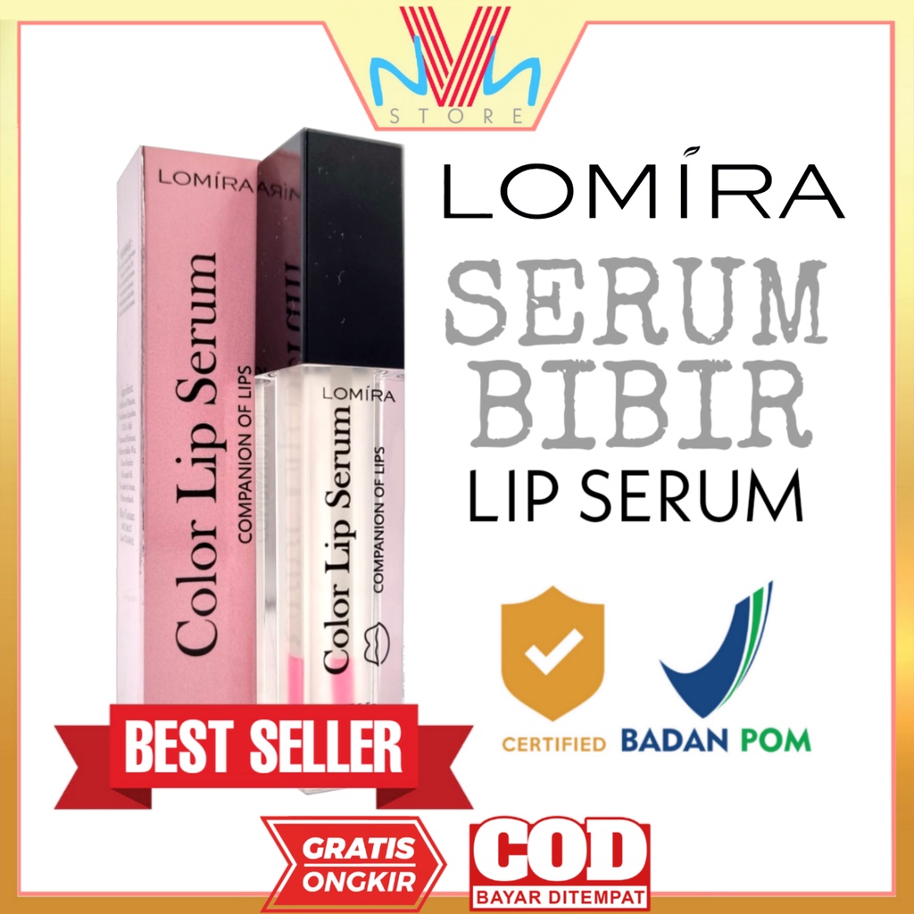 LOMIRA LIP SERUM - COLOR LIP SERUM LOMIRA - SERUM BIBIR MURAH