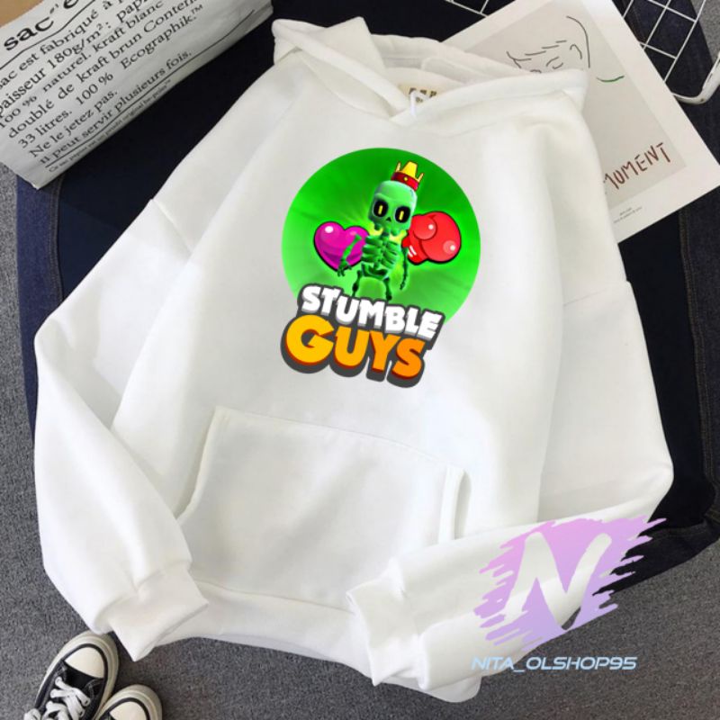 Hoodie anak stumble guys karakter spesial