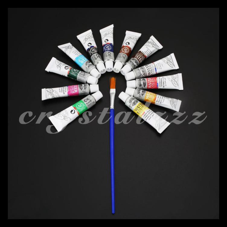 

Terlaris Set Kuas Lukis Cat Pigmen 12 Warna Ukuran 6Ml Untuk Melukis M56642