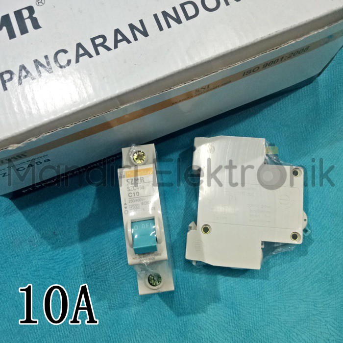 MCB 1 Phase 2A , 4A , 10A , 16A , 20A SZMR