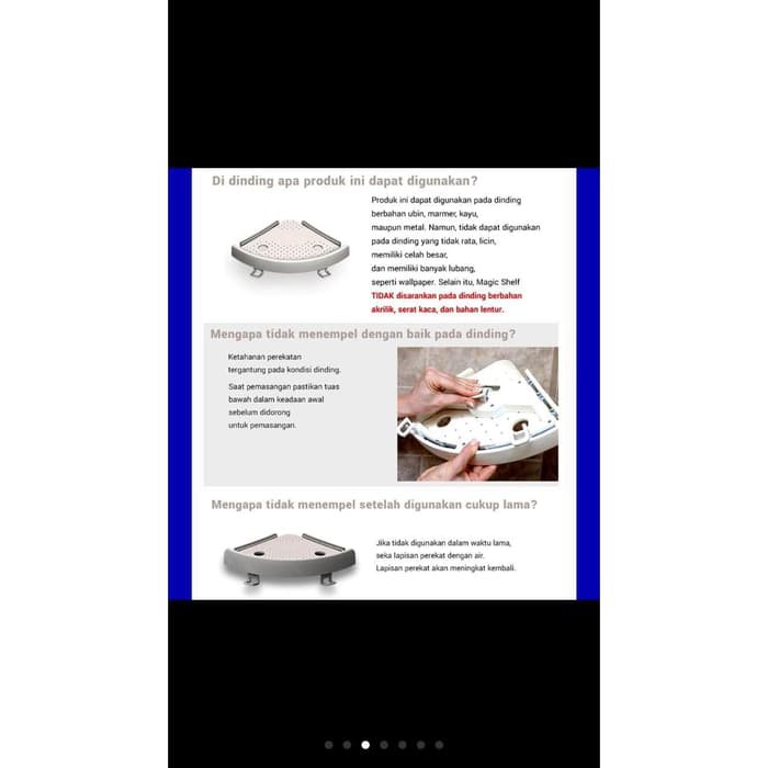 ONE TOUCH MAGIC SHELF ORIGINAL 100% MADE IN KOREA