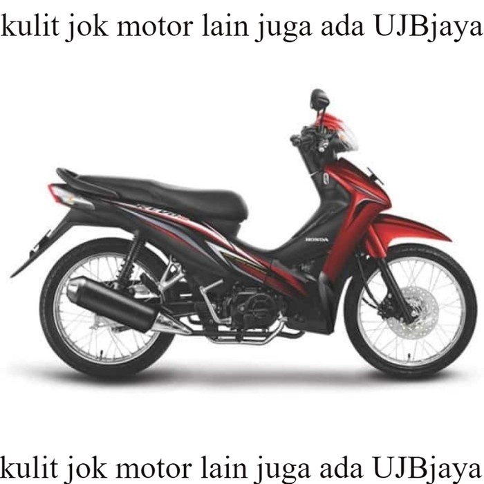 Sarung Jok Motor Revo Absolute Original / BAHAN ORI Kulit Jok Motor Revo Absolute S64