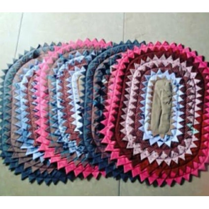 Keset Kain Perca Oval Keset Kaki Shopee Indonesia