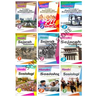 BUKU LATIHAN MANDIRI SOAL PPKN SEJARAH SOSIOLOGI SMA 10 11 12 KURIKULUM K2013 ERLANGGA