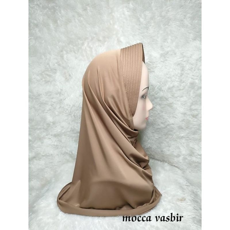 HIJAB BERGO SPORT /JILBAB OLAHRAGA / HIJAB POLI-Milo