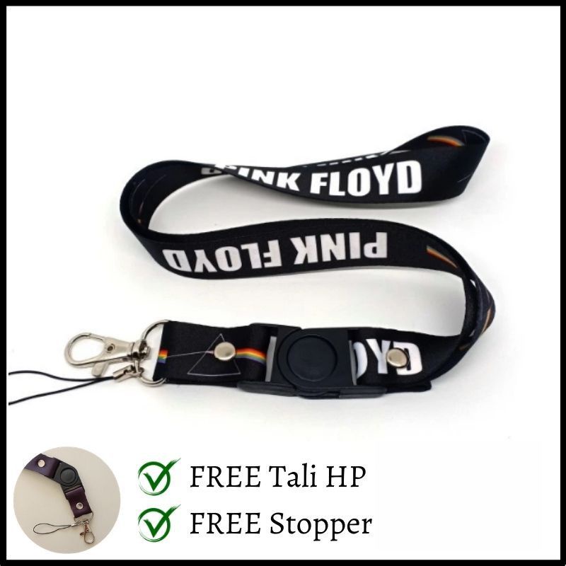 

Lanyard PINK FLOYD tali lanyard BAND gantungan kunci name tag id card kartu nama / tali lanyard gantungan leher