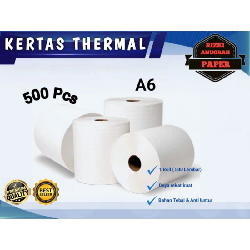 LABEL STICKER THERMAL 100 x 150  BARCODE 100x150 ISI 500