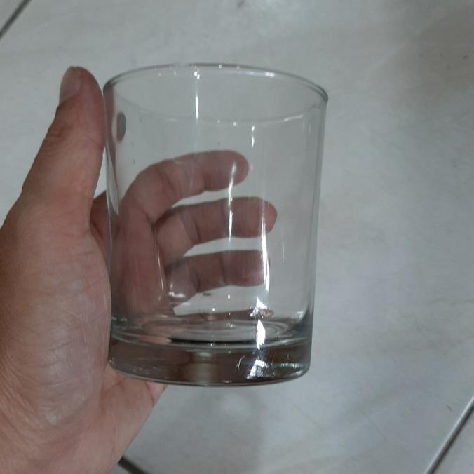 best seller] Gelas kaca Gelas Sloki Besar Polos Gelas Wine