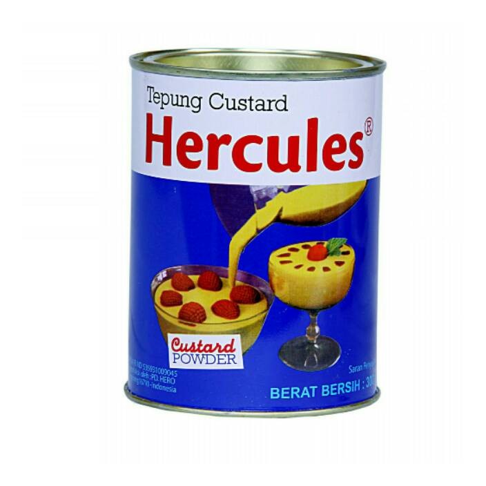 Hercules Custard Powder 300gr Tepung Custard Creme Anglaise Tepung Vla Fla Kustard Shopee Indonesia