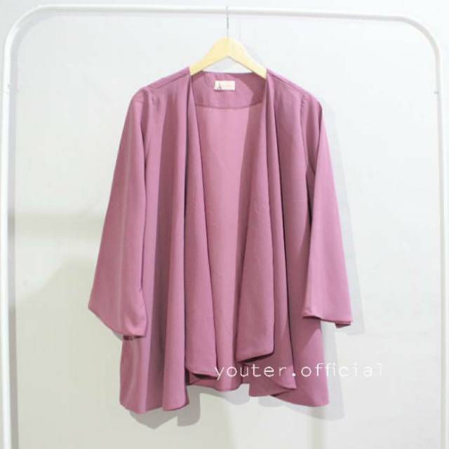 LOTUS Outer / Outer blazer / Outer polos Ungu / Outer ungu