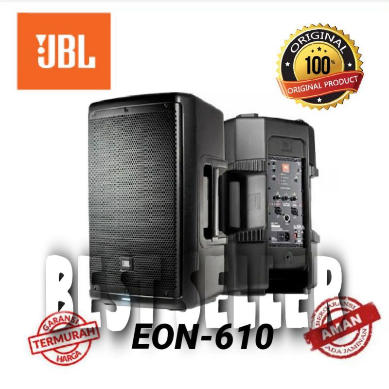 Speaker JBL EON 610 10 Inch Speaker Aktif EON610 Original