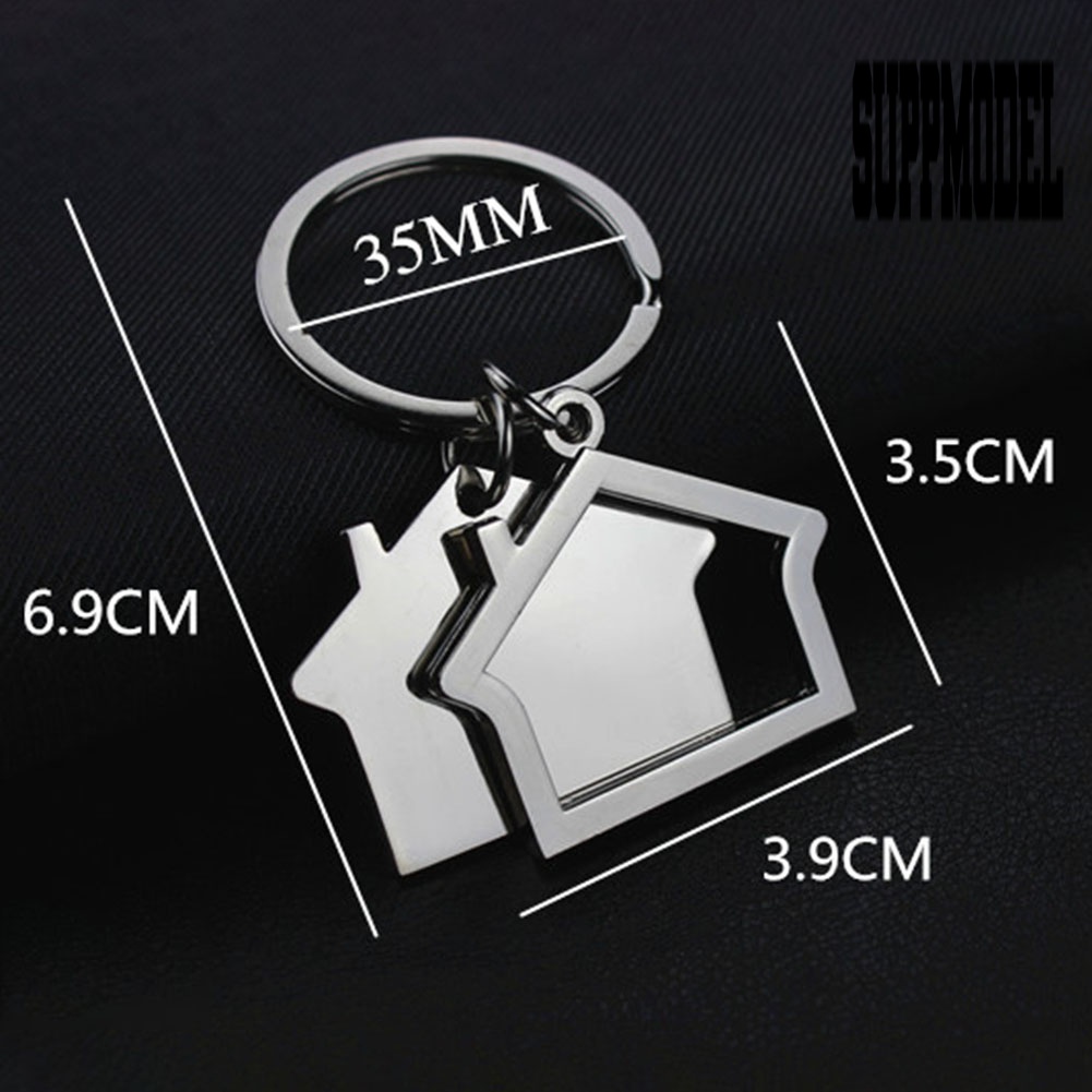 Suppmodel Gantungan Kunci Bentuk Rumah Kecil Untuk Dekorasi Tas / Dompet