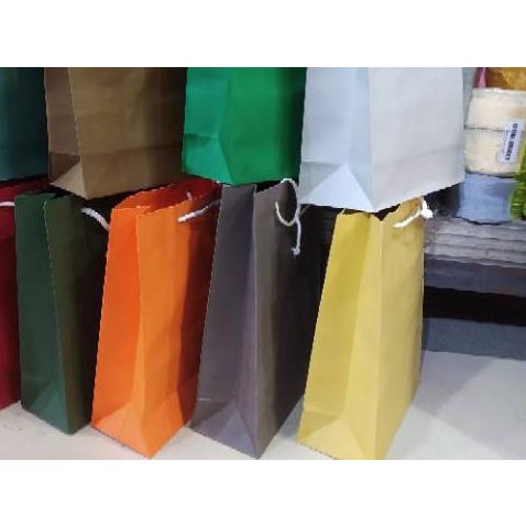 

℮ Paper bag buku warna warni/ dan /12pcs ☼