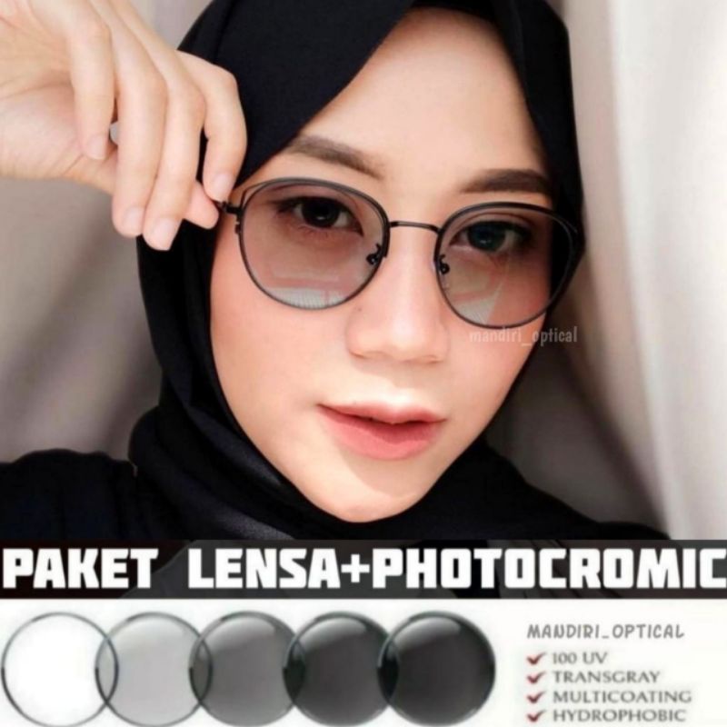 Kacamata minus (paket frame+lensa antiradiasi) | kacamata photocromic | kacamata kekinian | kacamata murah |  kacamata wanita | kacamata antiradiasi | kacamata 1308