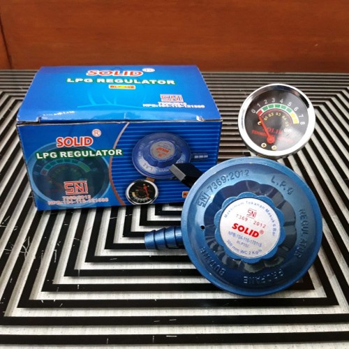 SOLID Kepala Gas Regulator Meter Tekanan Rendah RLP 552