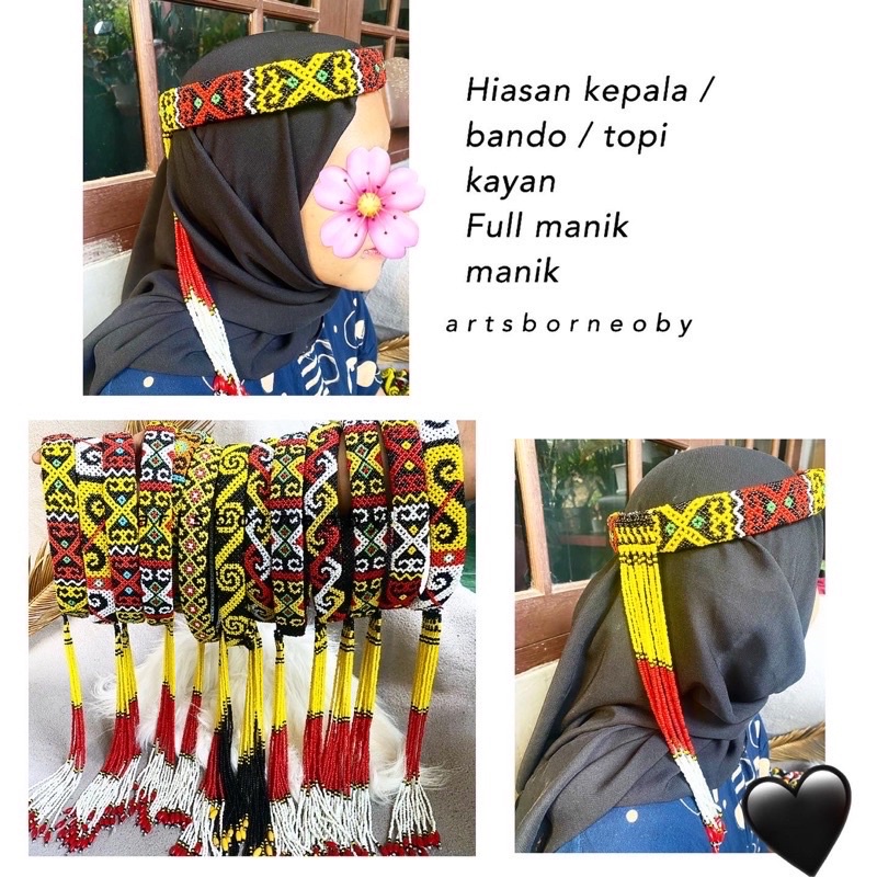HIASAN KEPALA MANIK / TOPI KAYAN