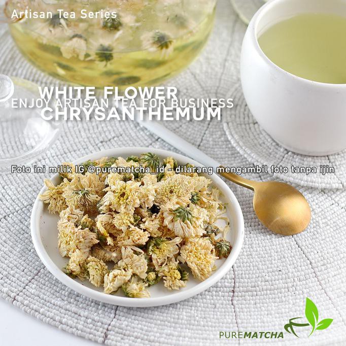 

A409Q Artisan Tea Tisane - White Chrysanthemum 50Gr Teh Bunga Krisan Putih Smqq