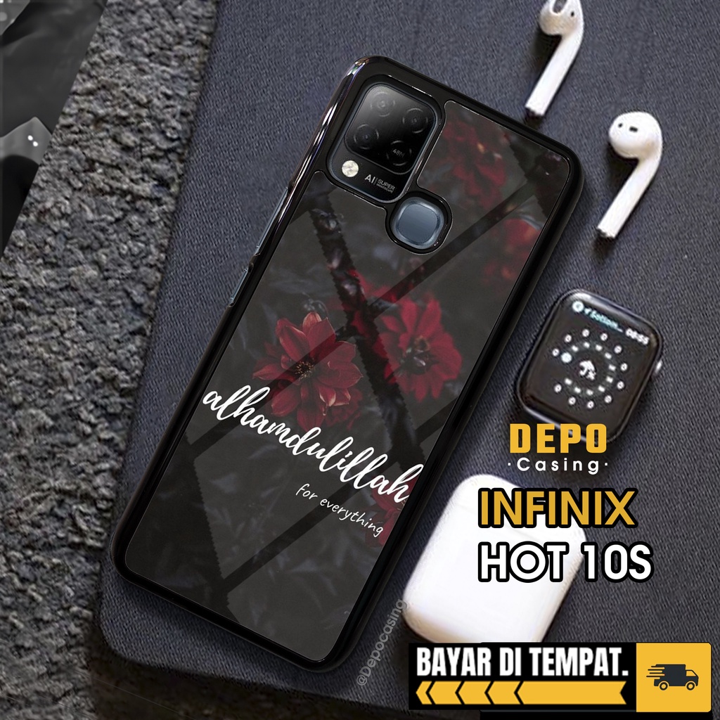Case Infinix Hot 10S Case Hp Infinix Hot 10S Depo Casing [ISLM] Premium Glossy Case Custom Case Aest