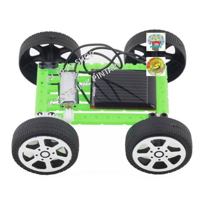 Mobil Robot Mini DIY Tenaga Surya