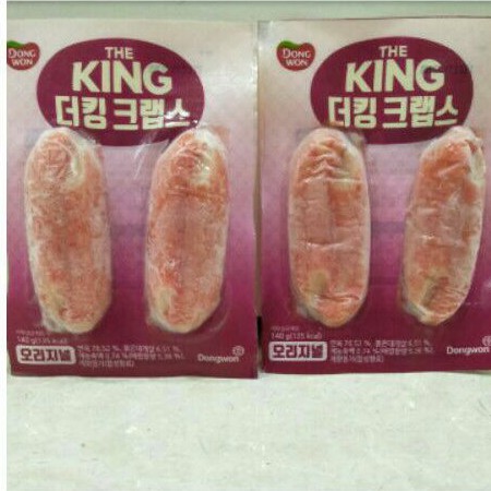 

Dongwoon the king crab kepiting olahan 140 gram