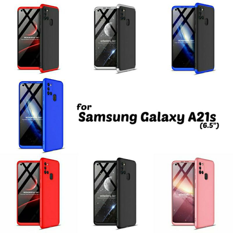 Hardcase Samsung A21s / A20 / A30 / A20s Armor Full 360 Cover GKK Original Casing A21 s