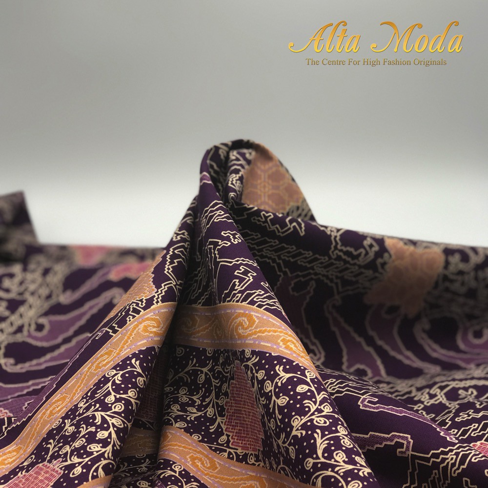 

Alta Moda Batik Katun Motif Parang Ungu - Modern (1M)