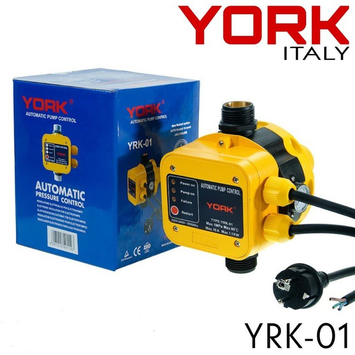 OTOMATIS POMPA AIR / AUTOMATIC PRESSURE CONTROL / OTOMATIS YORK YRK-01