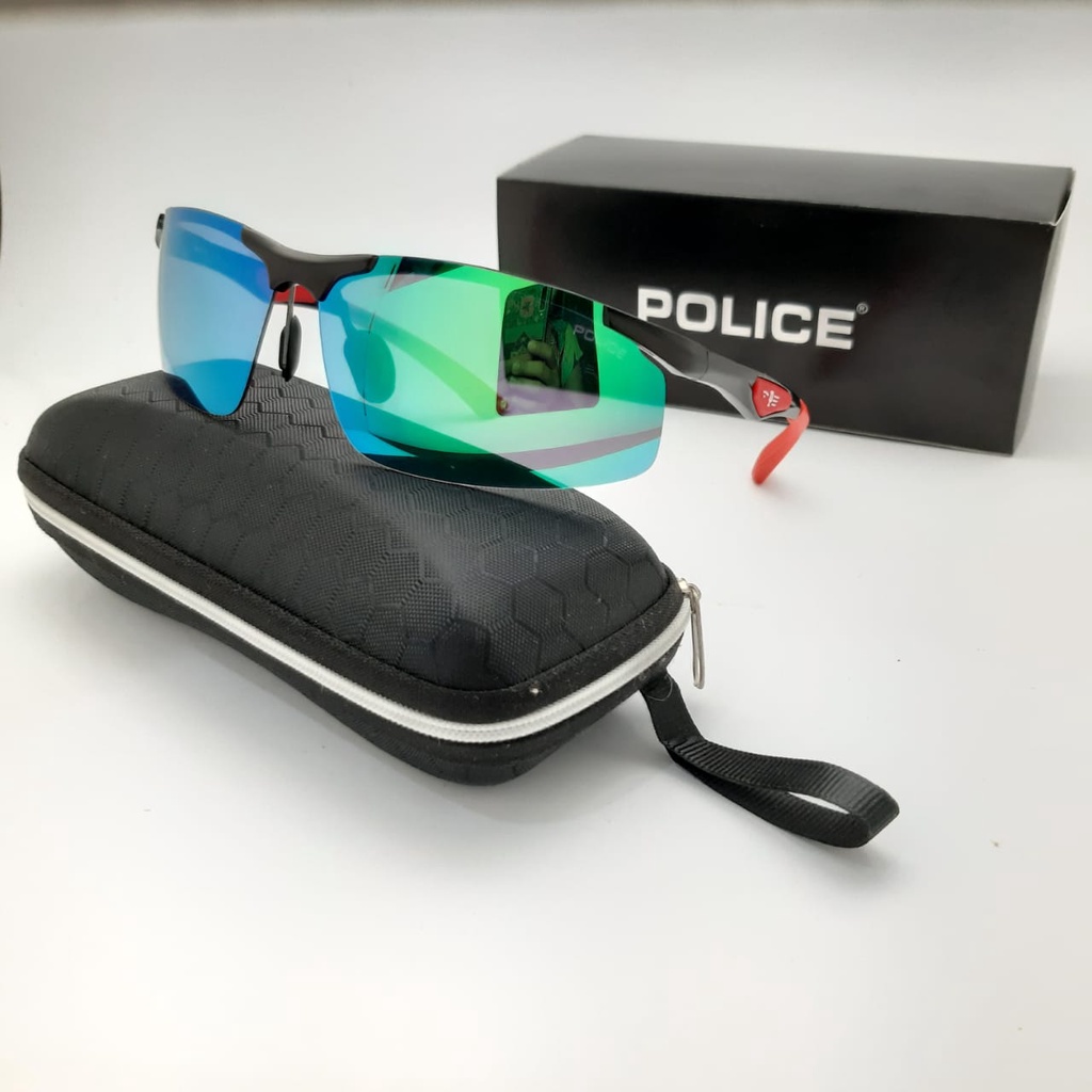 Sunglasses Kacamata Hitam Pria DJ Police 1920 Import Polarize Anti Silau Sport Mewah