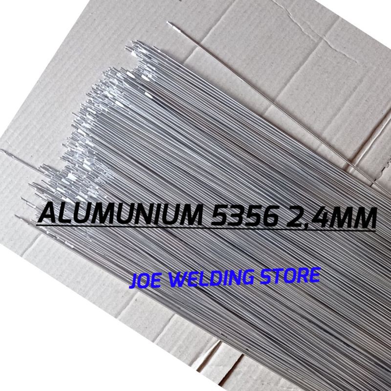 kawat las argon filler tigrod alumunium 5356 2.4mm 1kg