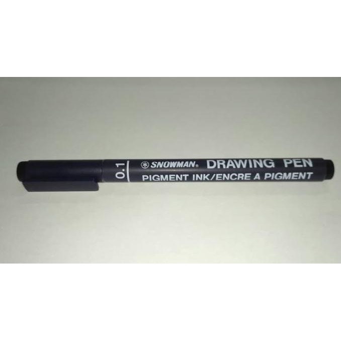 

Termurah Drawing Pen Snowman 700 Size Pen - 0,1 (Black) Offic