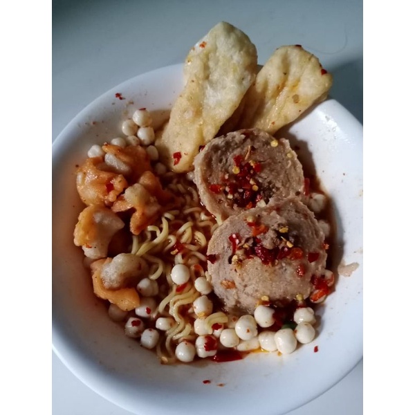 

bakso instan cincang pedas