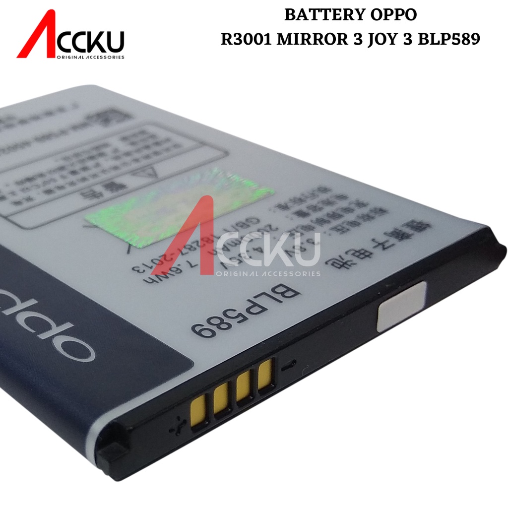 BATRE BATTERY OPPO JOY3 BLP589 BATERAI OPPO MIROR 3 JOY 3 R3001 BLP 589 BATERAI OPPO BLP589 ORIGINAL