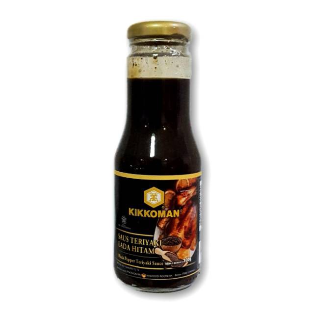 

KIKKOMAN BLACK PEPPER TERIYAKI SAUCE SAUS TERIYAKI LADA HITAM 300 GRAM