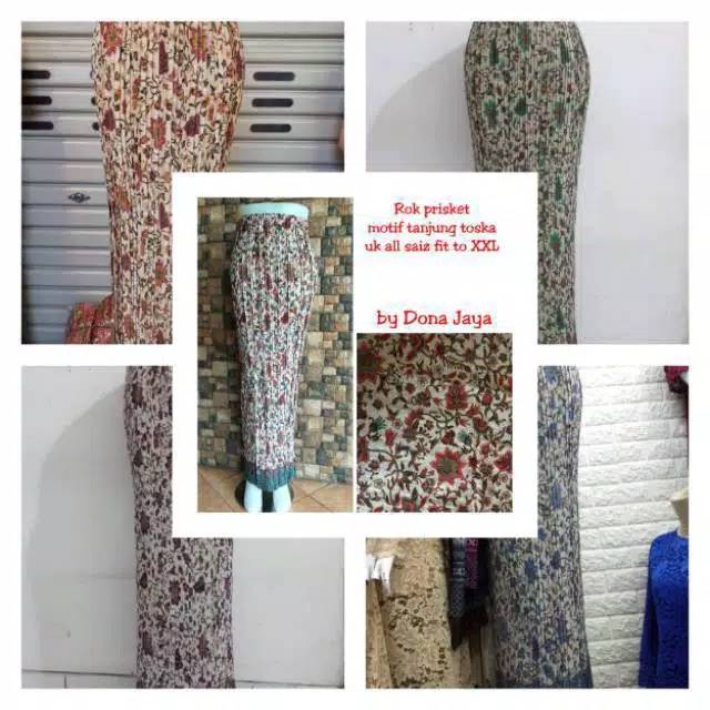 BAWAHAN KEBAYA/ROK PRISKET/ROK KARET/ROK BATIK