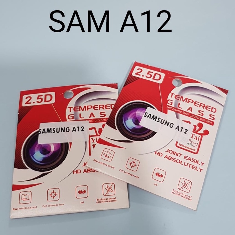 SCREEN PROTECTOR ANTI GORES KAMERA SAMSUNG A12 - FA