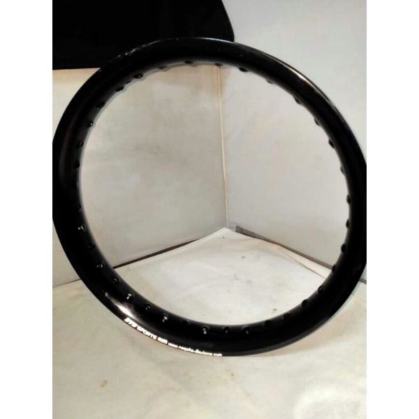 VELG DAYTONA JARI JARI U SHAPE UKURAN 17X185 DAN 17X215 HITAM