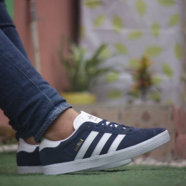 ADIDAS GAZELLE NAVY ORIGINAL