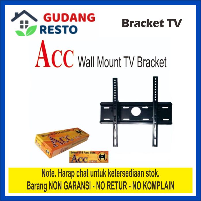 BRACKET TV ACC / BRAKET / BREKET LED LCD MONITOR 15&quot;-19&quot;-24&quot;-32&quot;-37&quot;