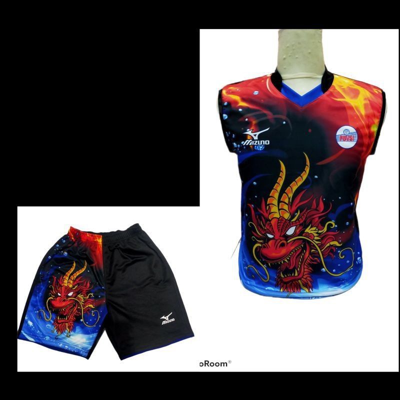 Jersey Voli Printing.Kaos stelan Voli printing