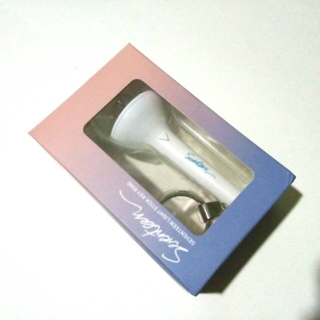SEVENTEEN OFFICIAL LIGHTSTICK MINI CARAT KEYRING CARAT BONG