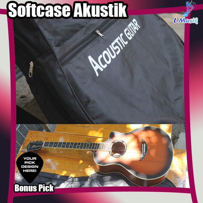 SOFTCASE GITAR TAS GITAR AKUSTIK