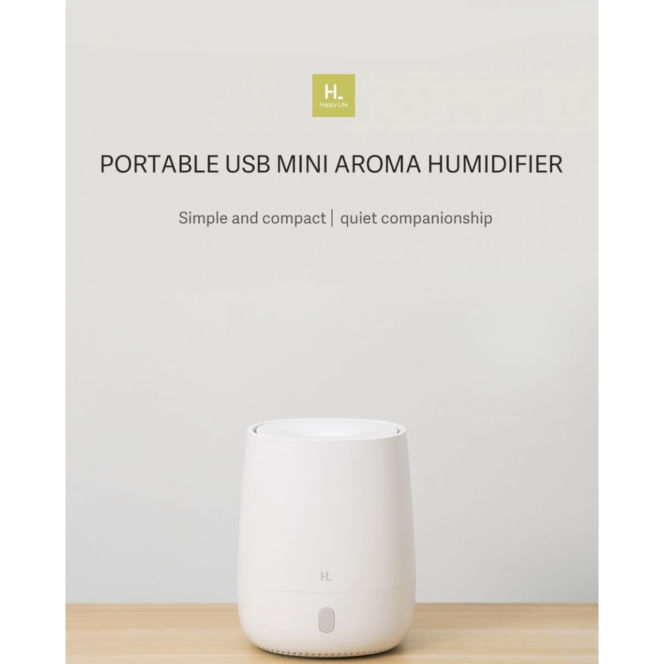 2 IN 1 Aromaterapi Diffuser Air Humidifier / Lampu Tidur Ruangan Xiaomi 120ML-2