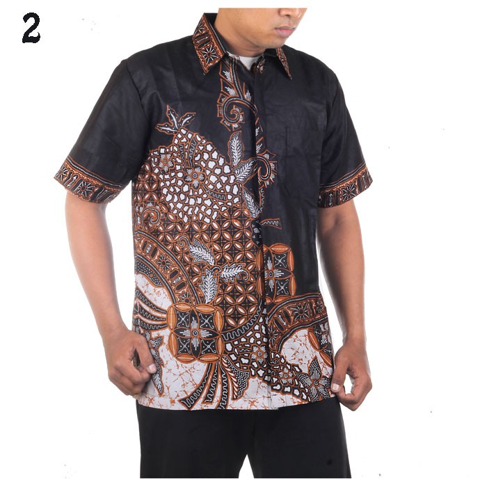 Kemeja Hem Batik Pria Adrian