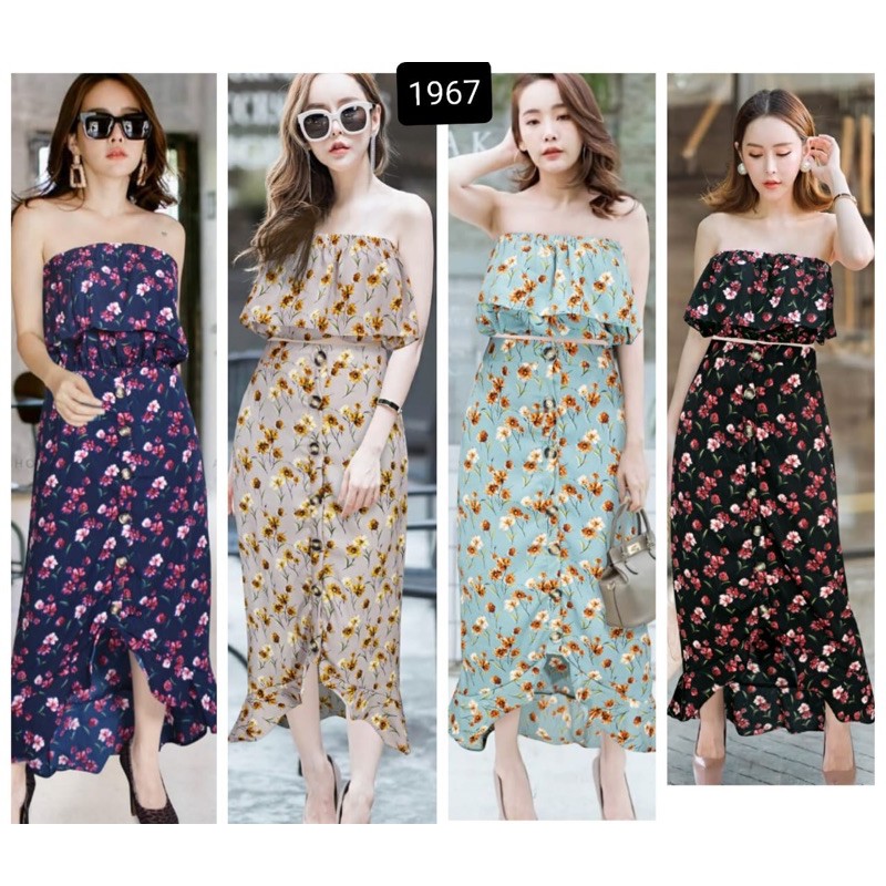 DRESS FLORAL KEMBEN IMPORT 1967